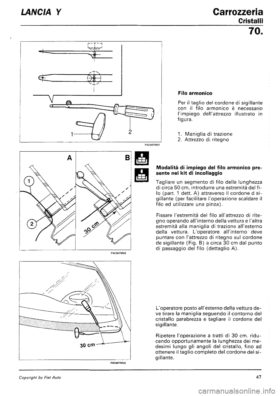 LANCIA Y 1997  Service Repair Manual 