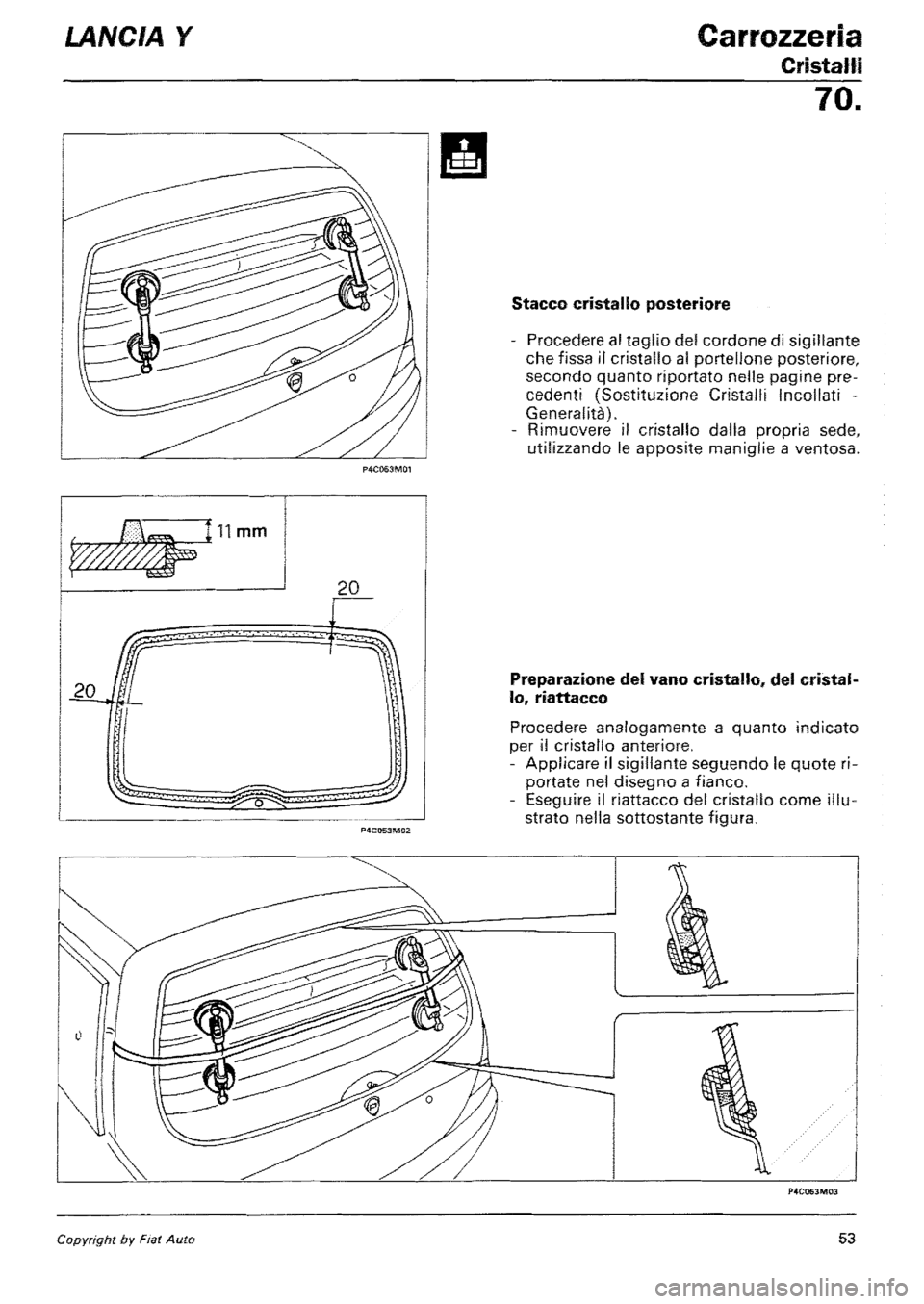 LANCIA Y 1997  Service Repair Manual 