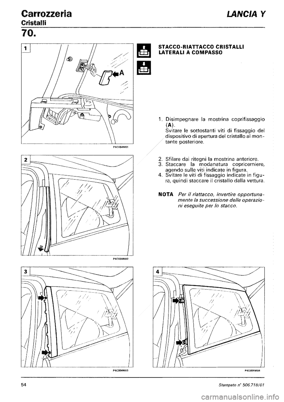 LANCIA Y 1997  Service Repair Manual 