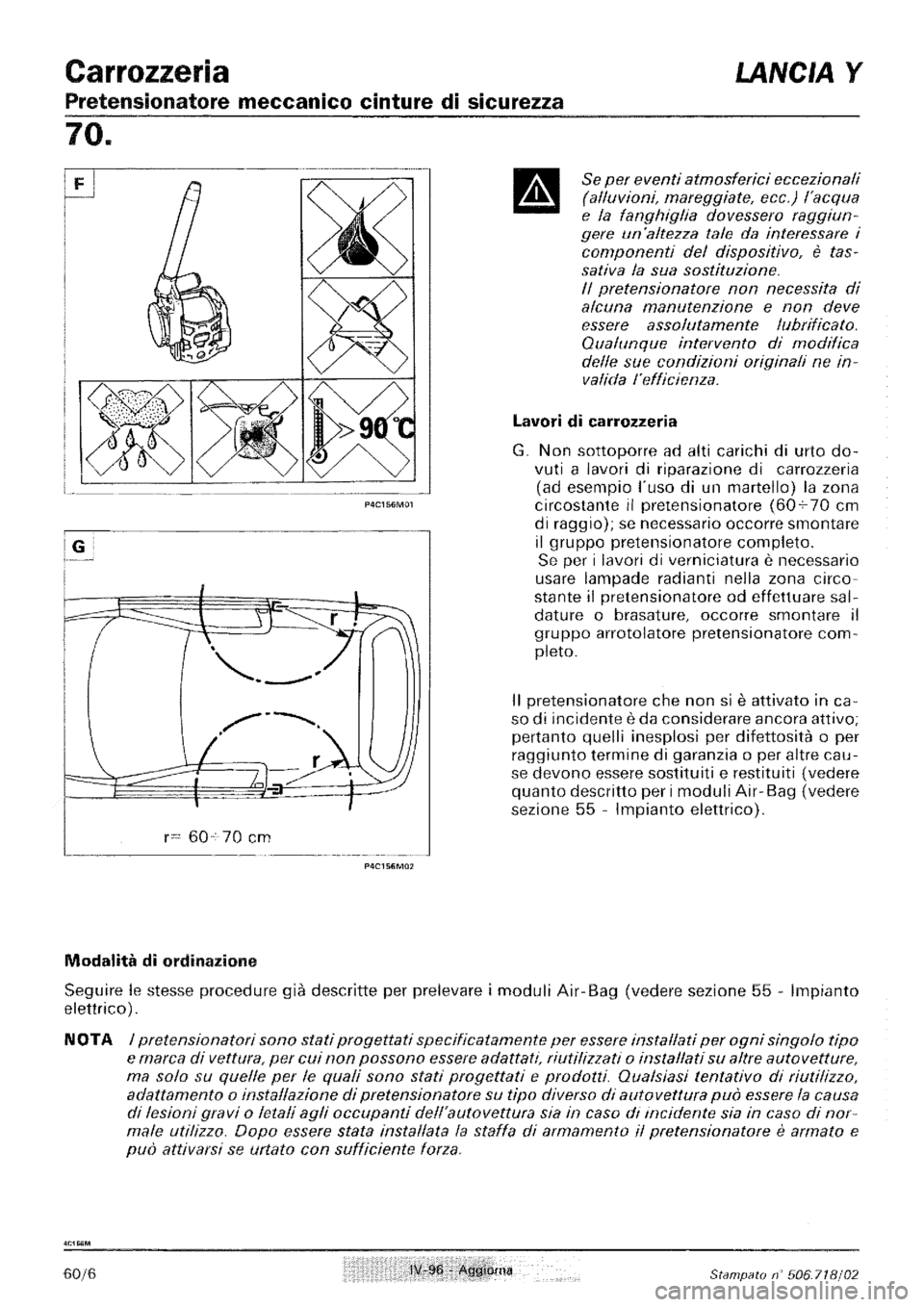 LANCIA Y 1997  Service Repair Manual 