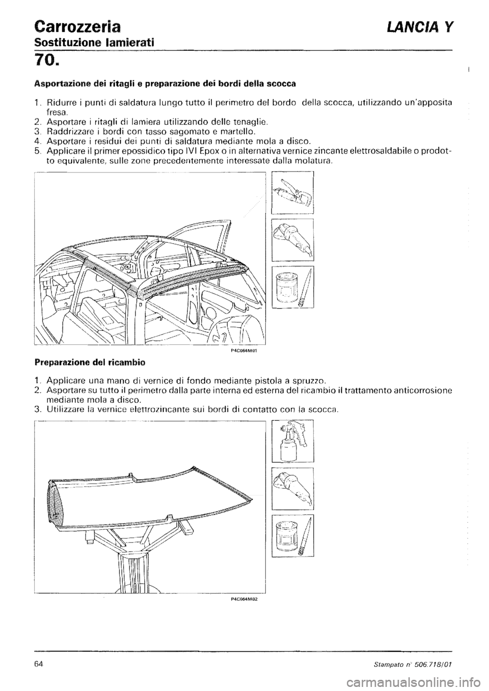 LANCIA Y 1997  Service Repair Manual 