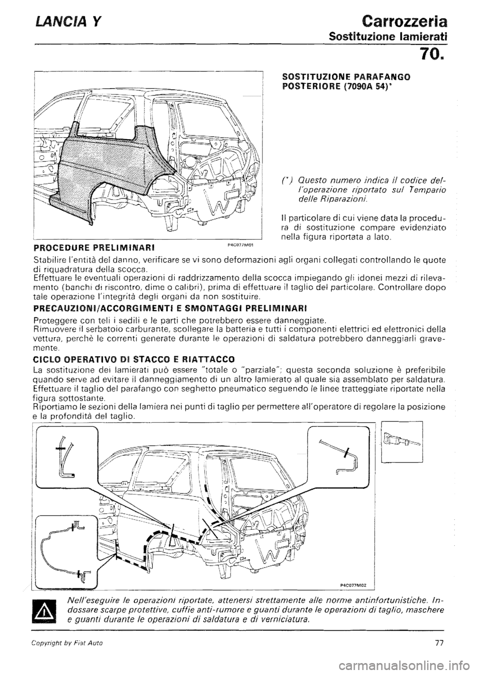 LANCIA Y 1997  Service Repair Manual 