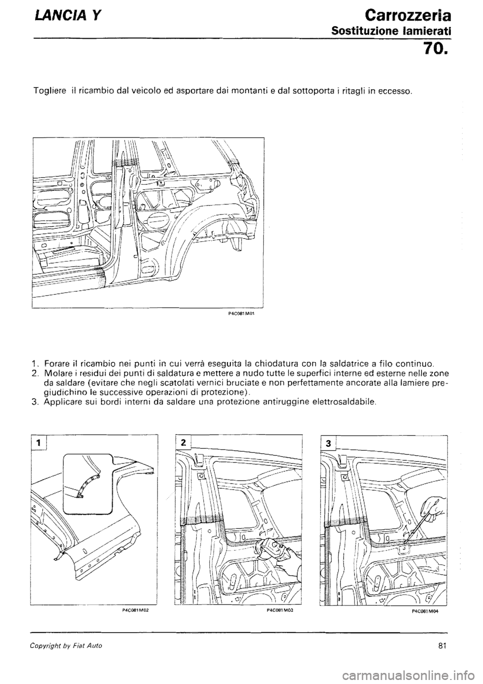 LANCIA Y 1997  Service Repair Manual 