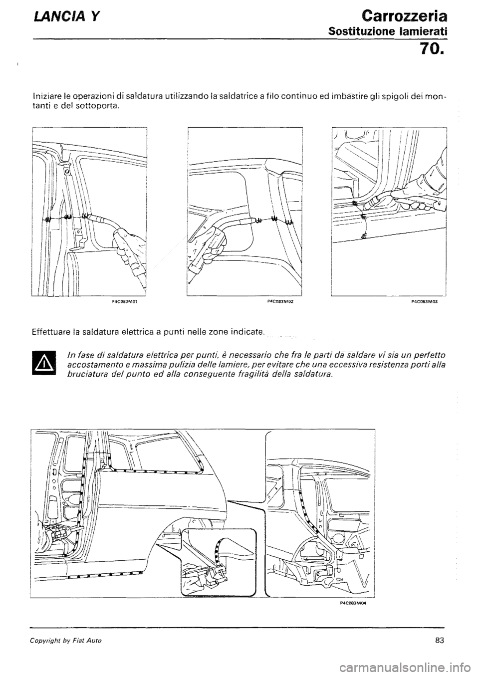 LANCIA Y 1997  Service Repair Manual 