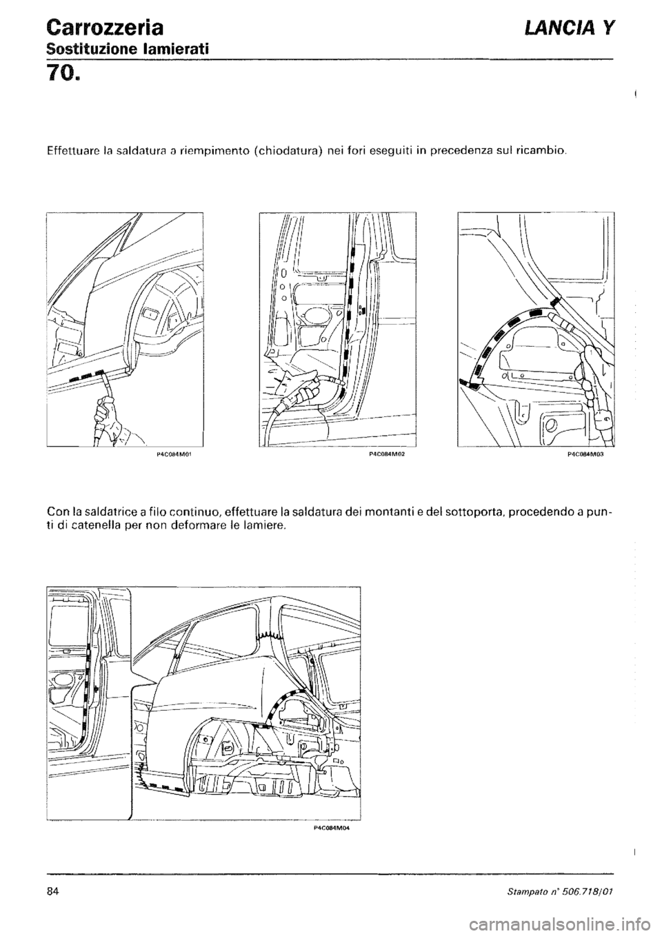 LANCIA Y 1997  Service Repair Manual 