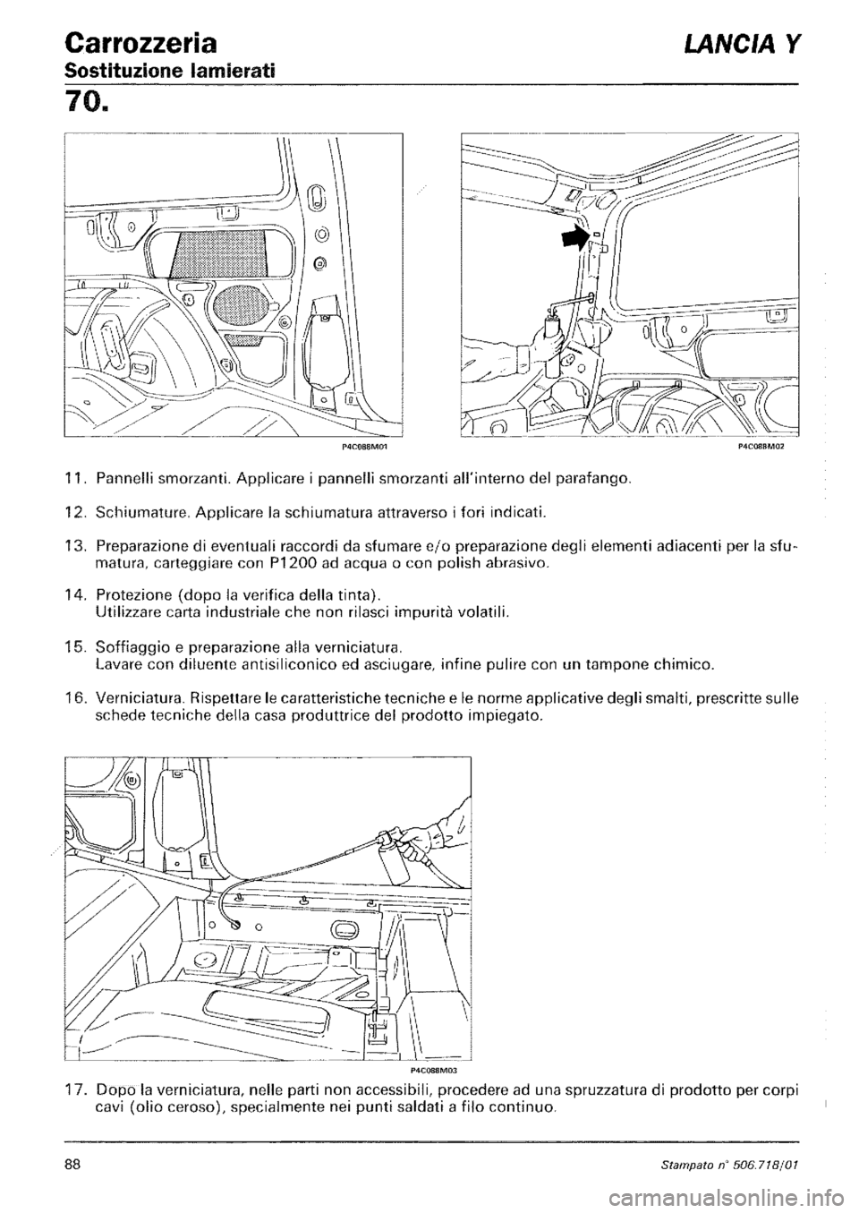 LANCIA Y 1997  Service Repair Manual 