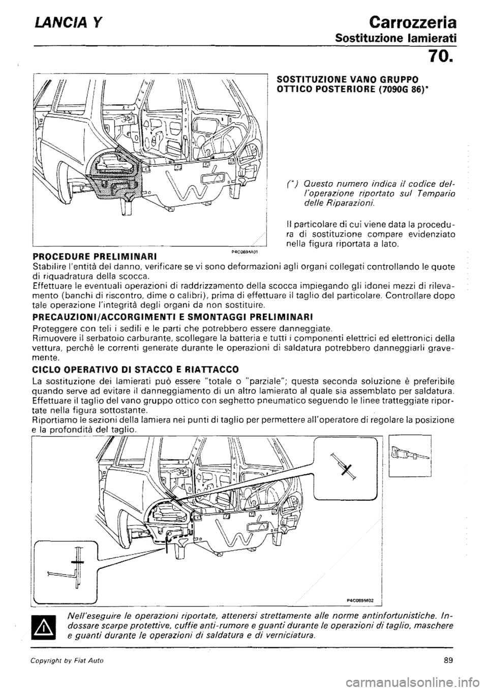 LANCIA Y 1997  Service Repair Manual 
