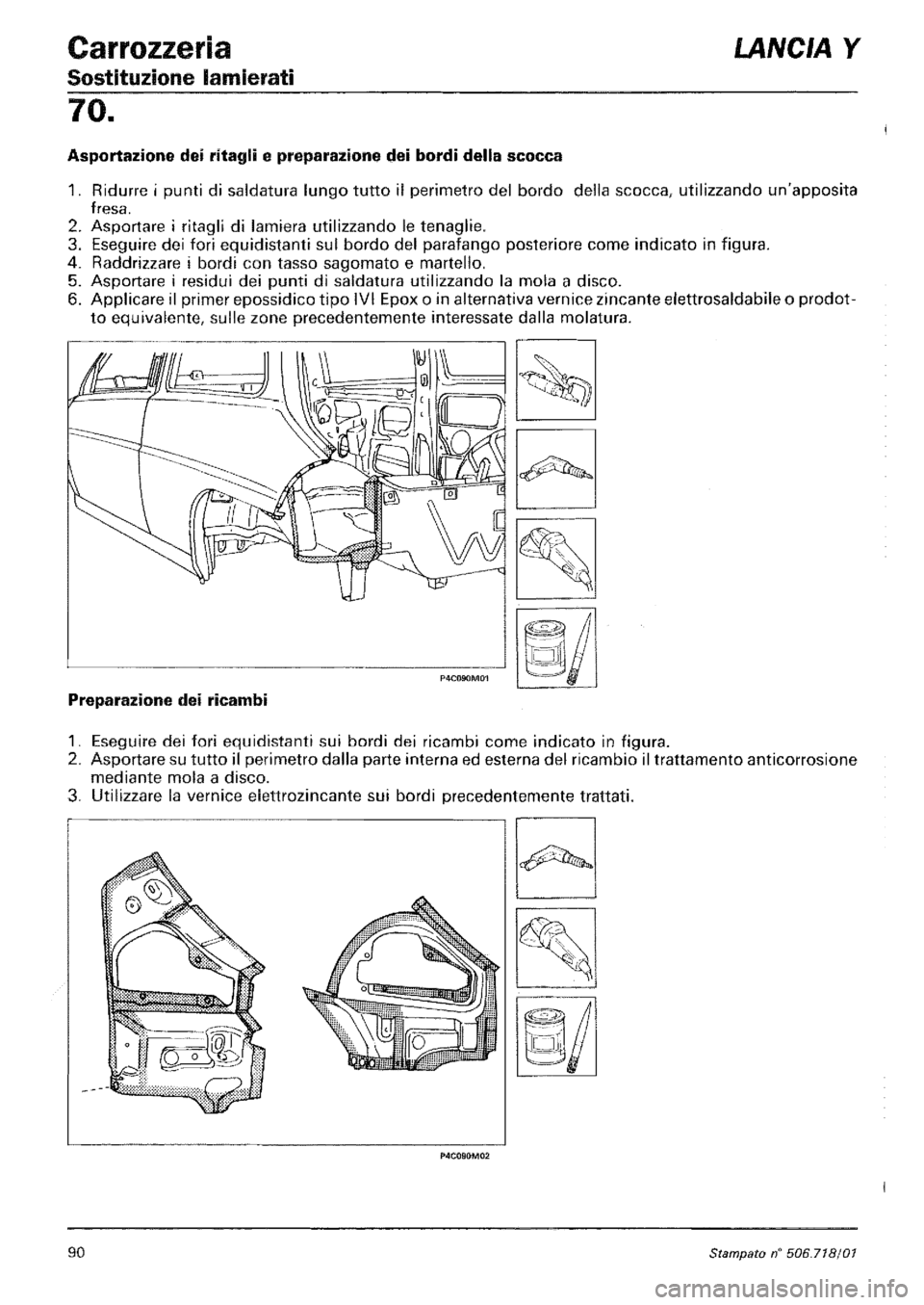LANCIA Y 1997  Service Repair Manual 