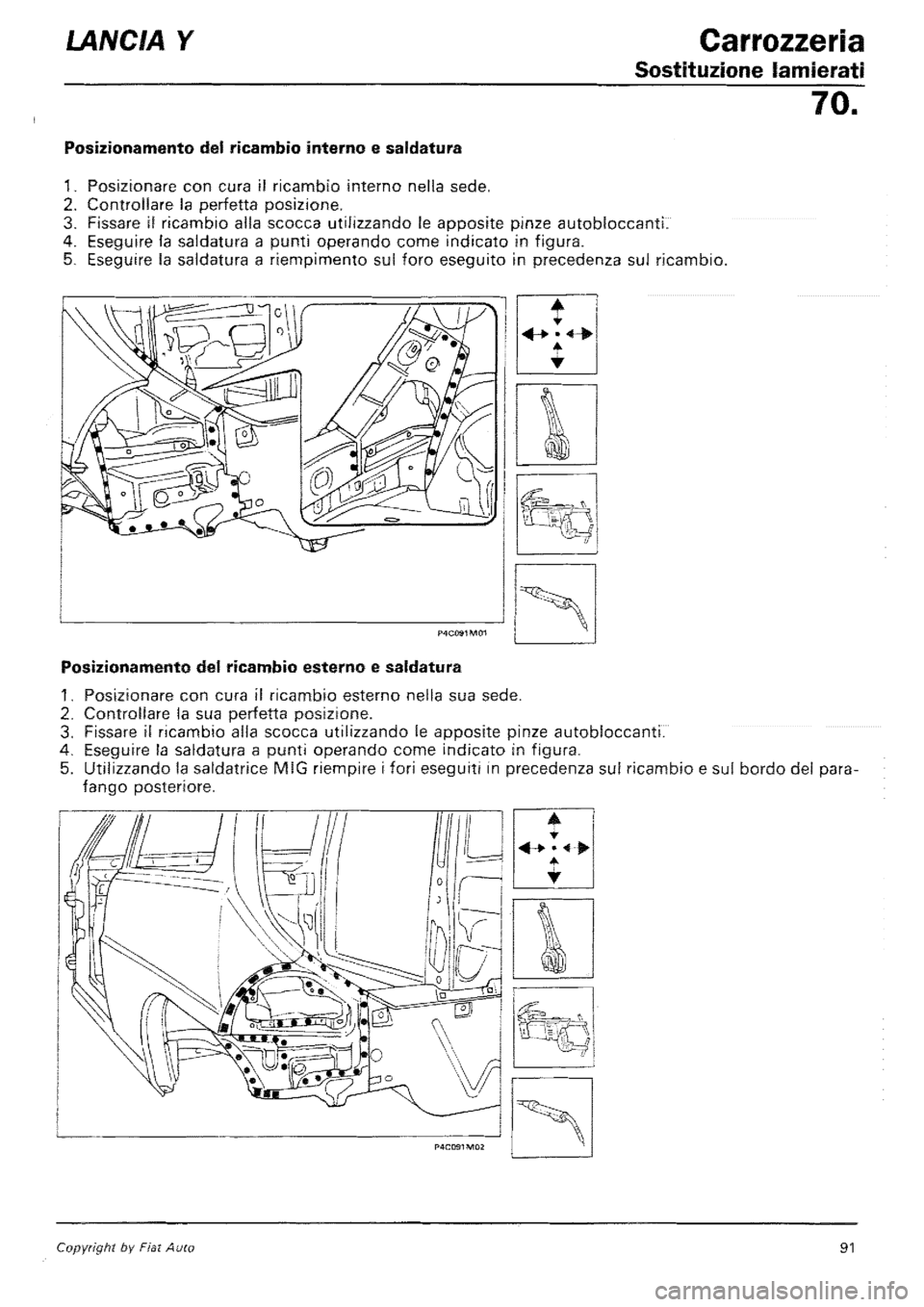LANCIA Y 1997  Service Repair Manual 