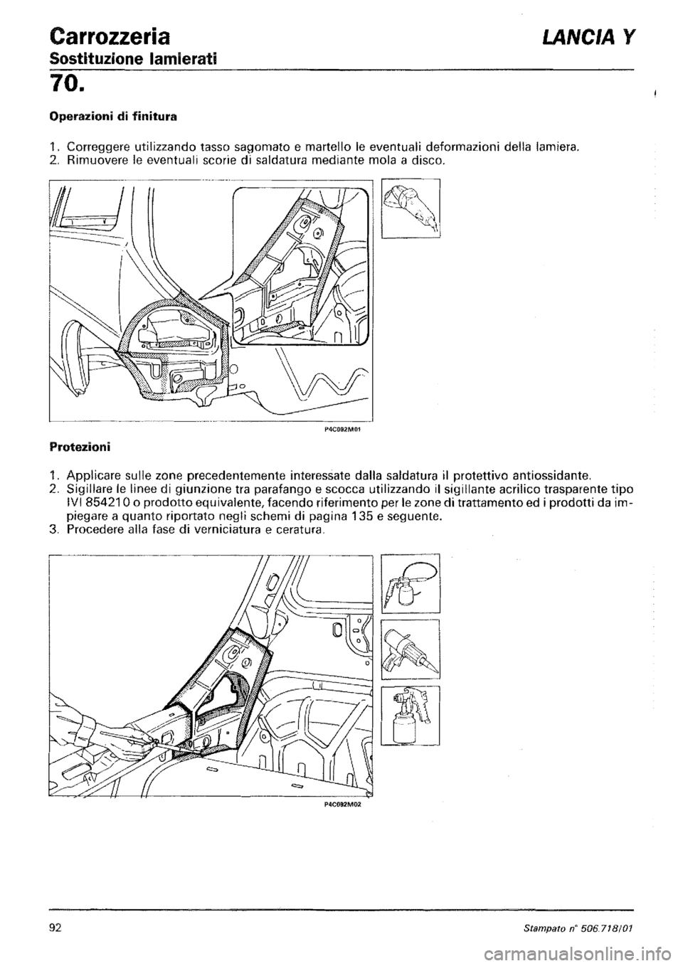 LANCIA Y 1997  Service Repair Manual 