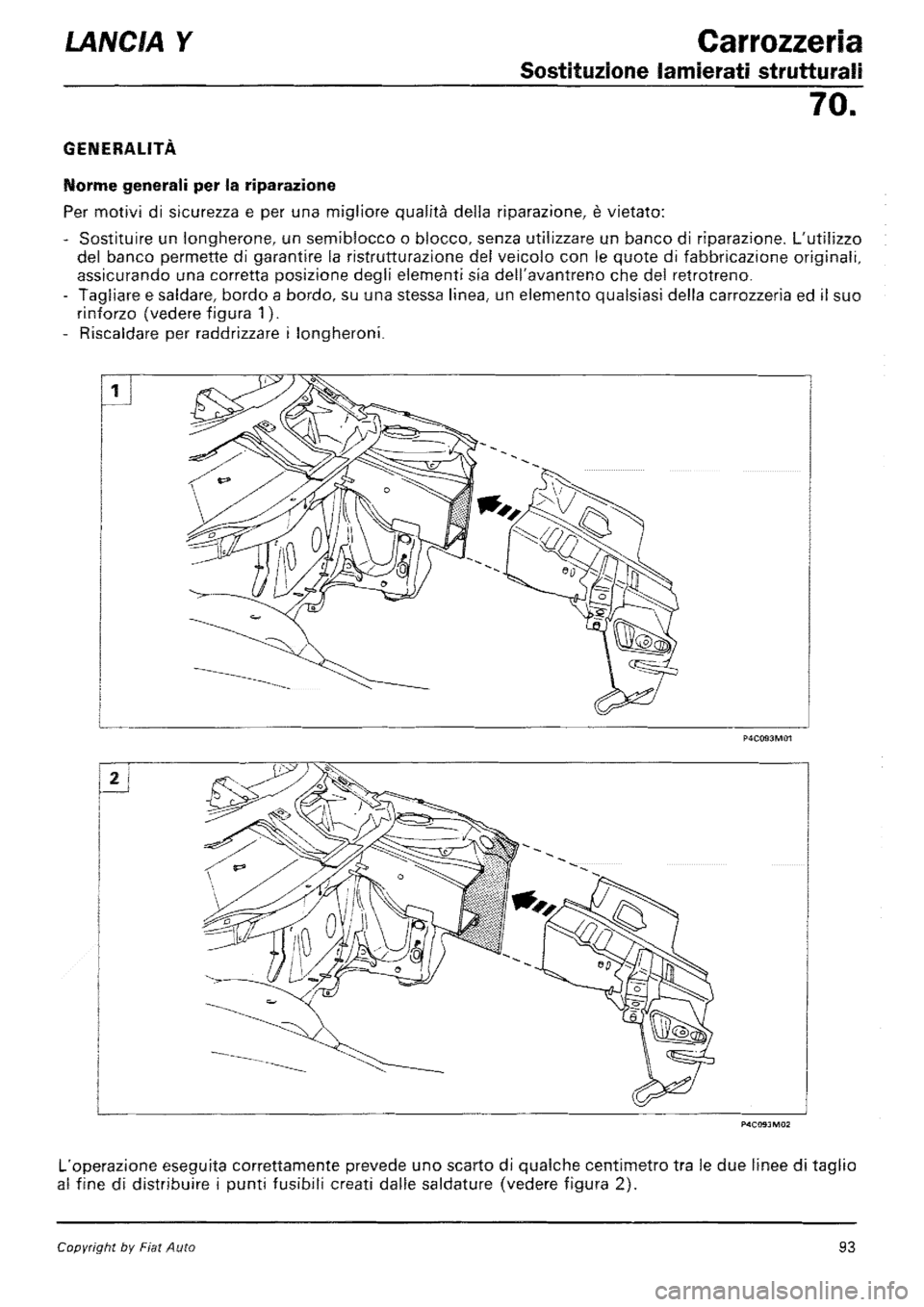 LANCIA Y 1997  Service Repair Manual 
