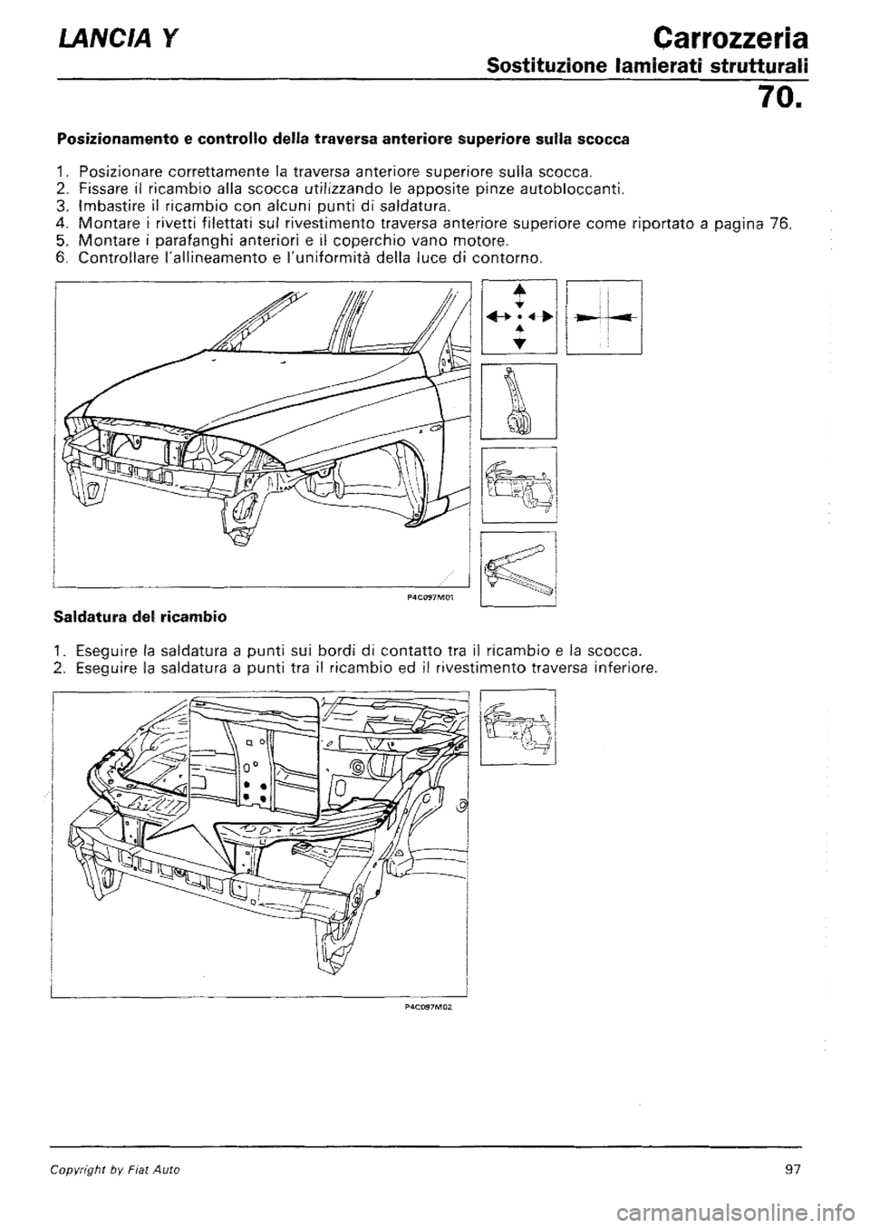 LANCIA Y 1997  Service Repair Manual 