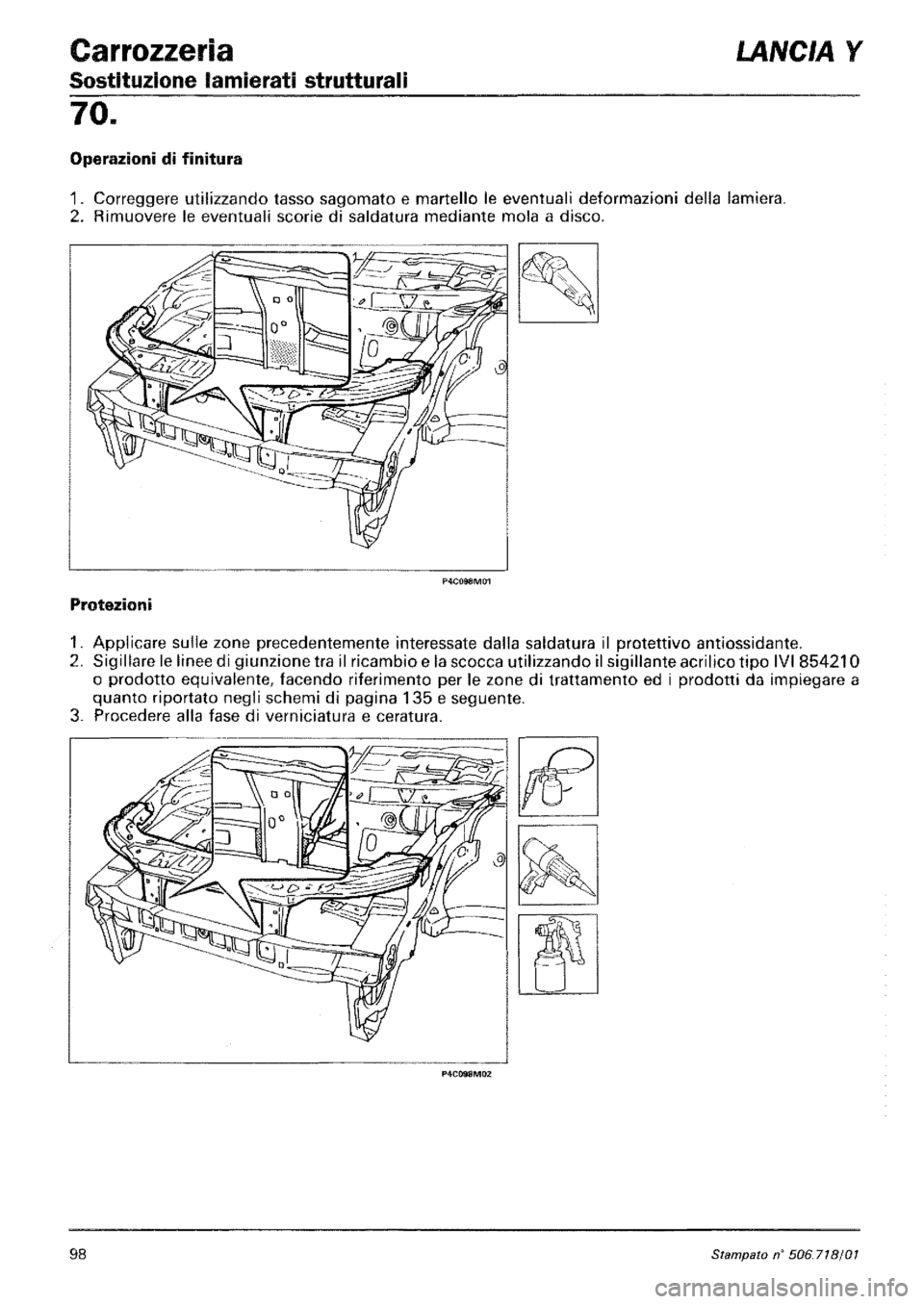 LANCIA Y 1997  Service Repair Manual 