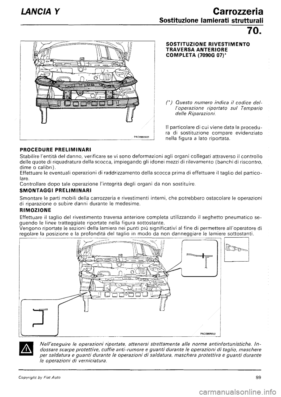 LANCIA Y 1997  Service Repair Manual 