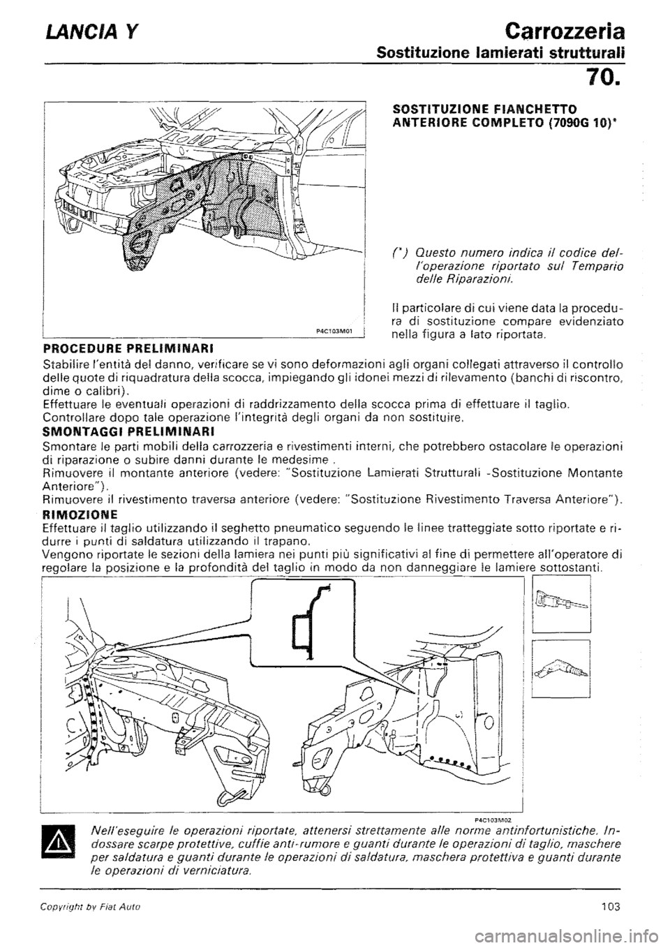 LANCIA Y 1997  Service Repair Manual 