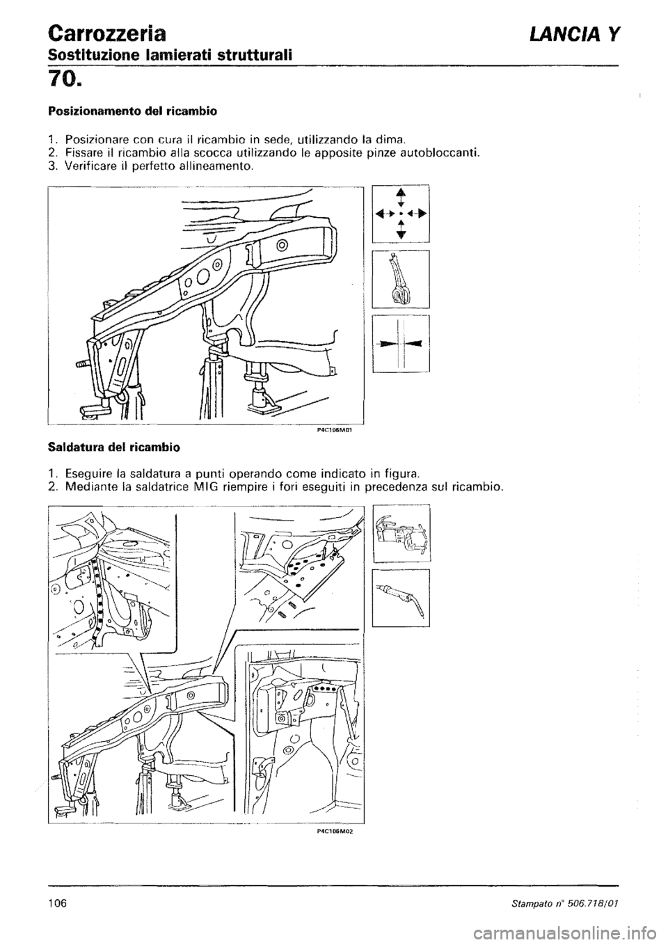 LANCIA Y 1997  Service Repair Manual 