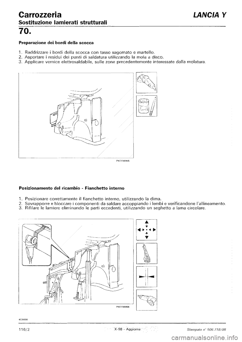 LANCIA Y 1997  Service Repair Manual 