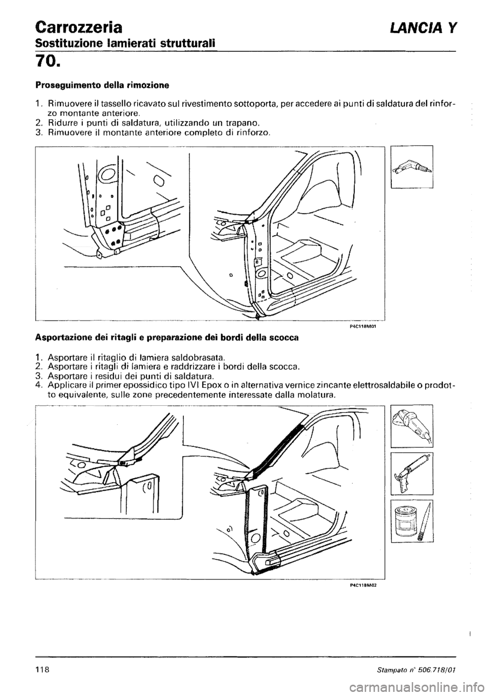 LANCIA Y 1997  Service Repair Manual 