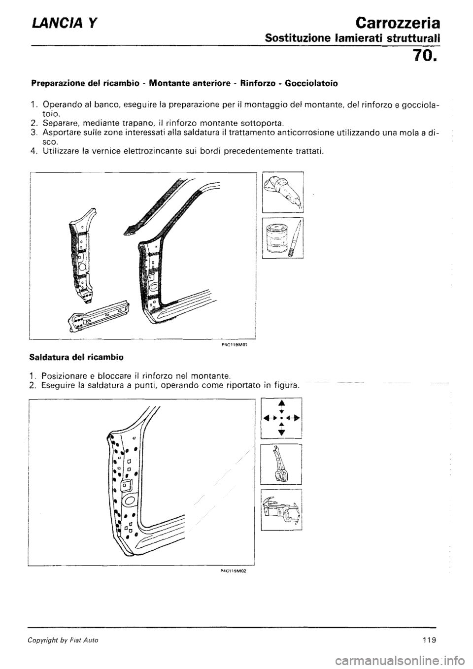 LANCIA Y 1997  Service Repair Manual 