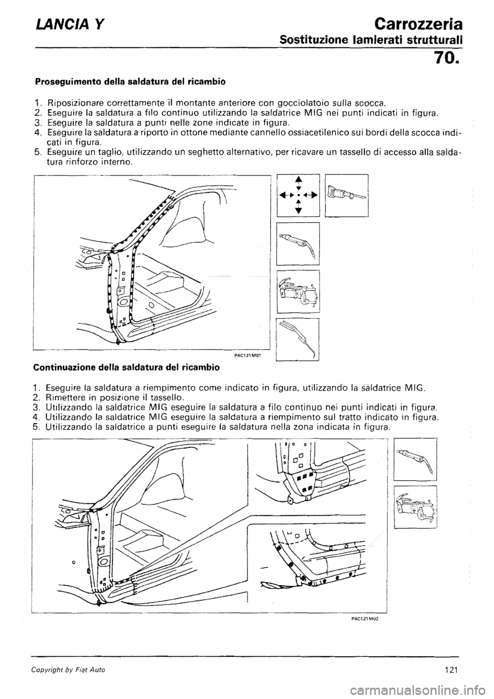 LANCIA Y 1997  Service Repair Manual 