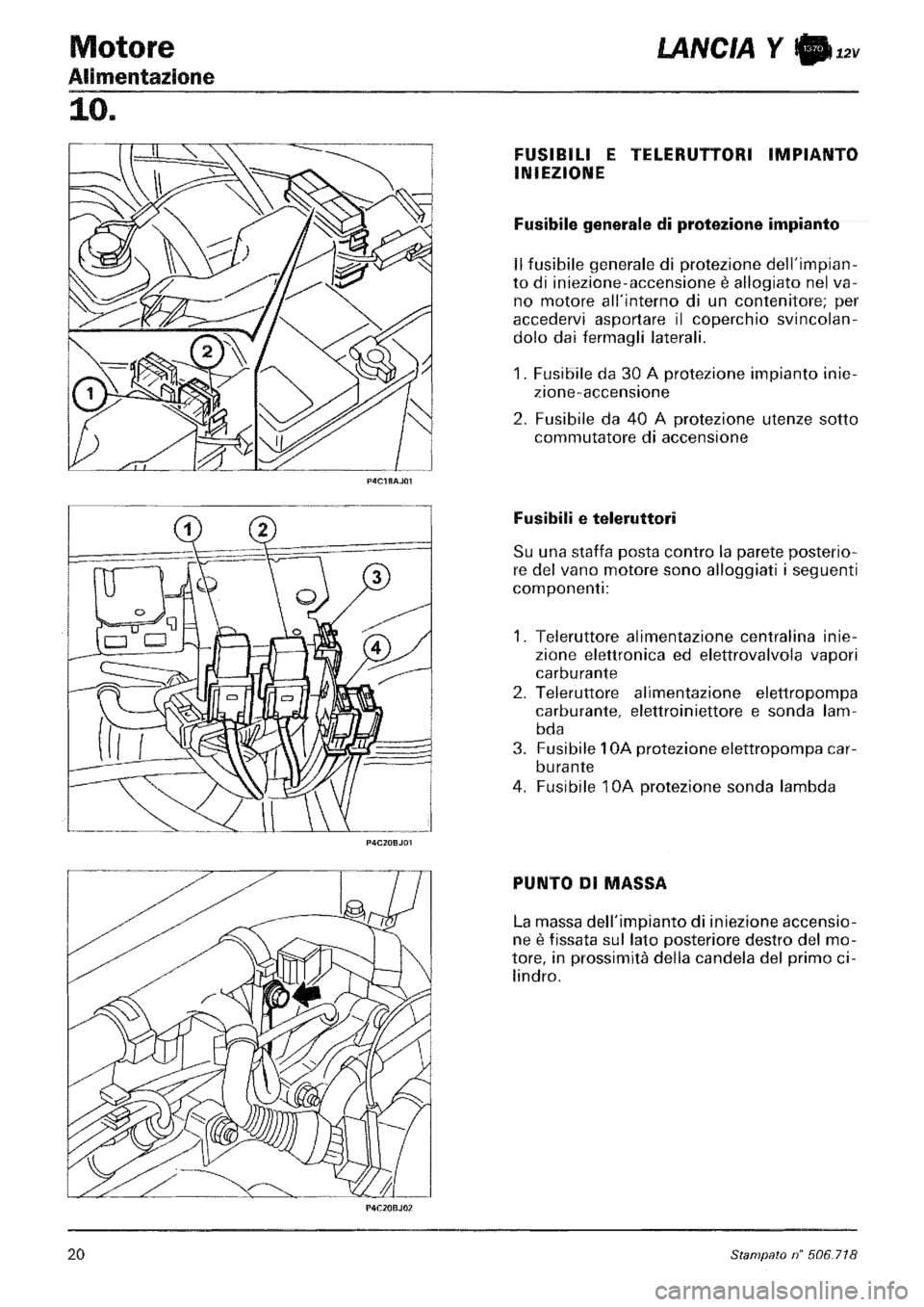LANCIA Y 1997  Service Repair Manual 