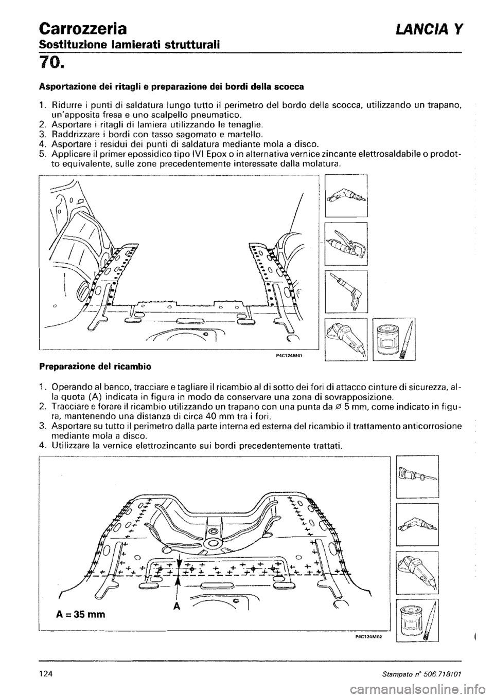 LANCIA Y 1997  Service Repair Manual 