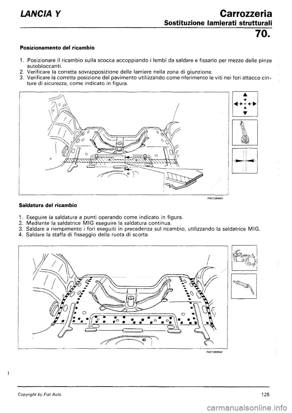 LANCIA Y 1997  Service Repair Manual 