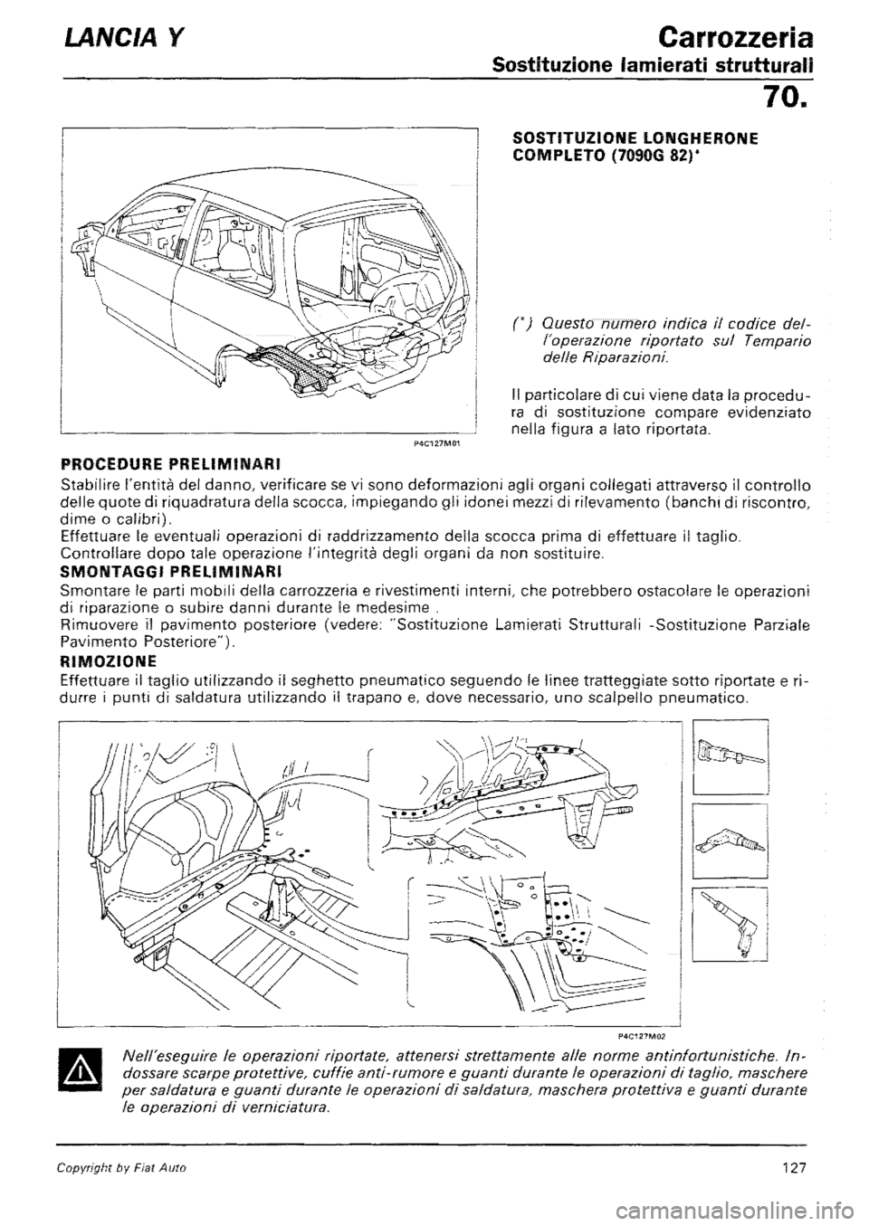 LANCIA Y 1997  Service Repair Manual 