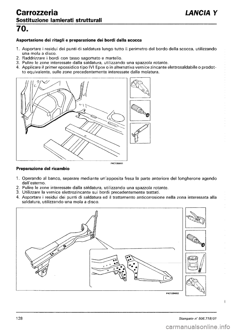 LANCIA Y 1997  Service Repair Manual 