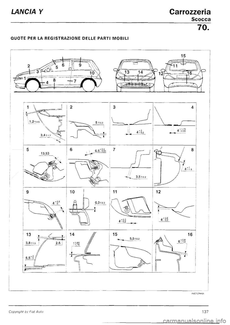 LANCIA Y 1997  Service Repair Manual 