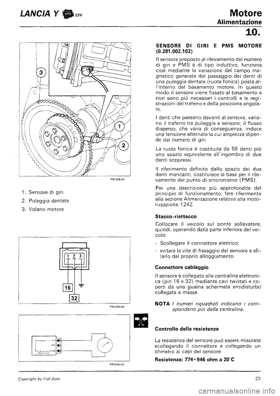 LANCIA Y 1997  Service Repair Manual 