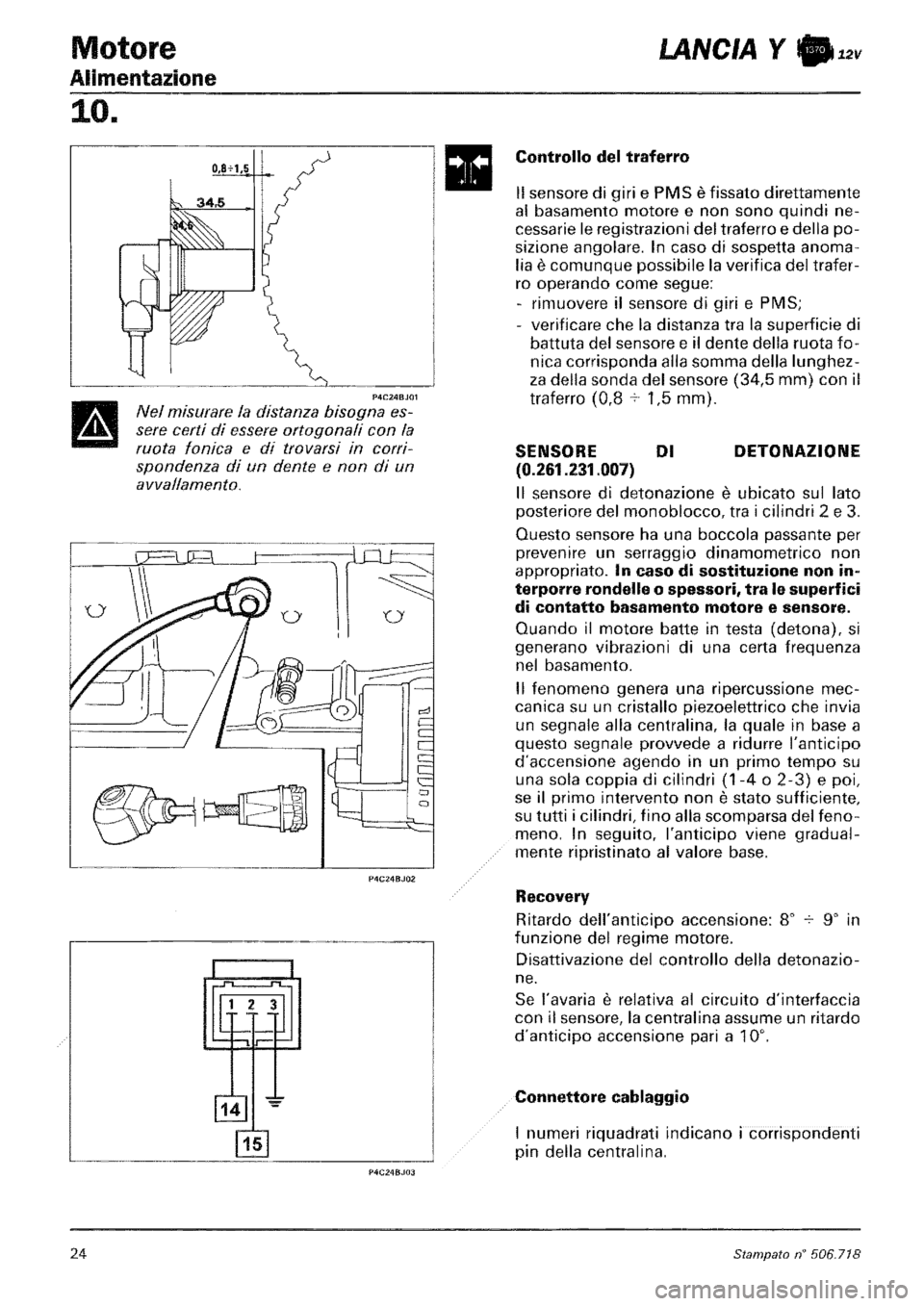 LANCIA Y 1997  Service Repair Manual 