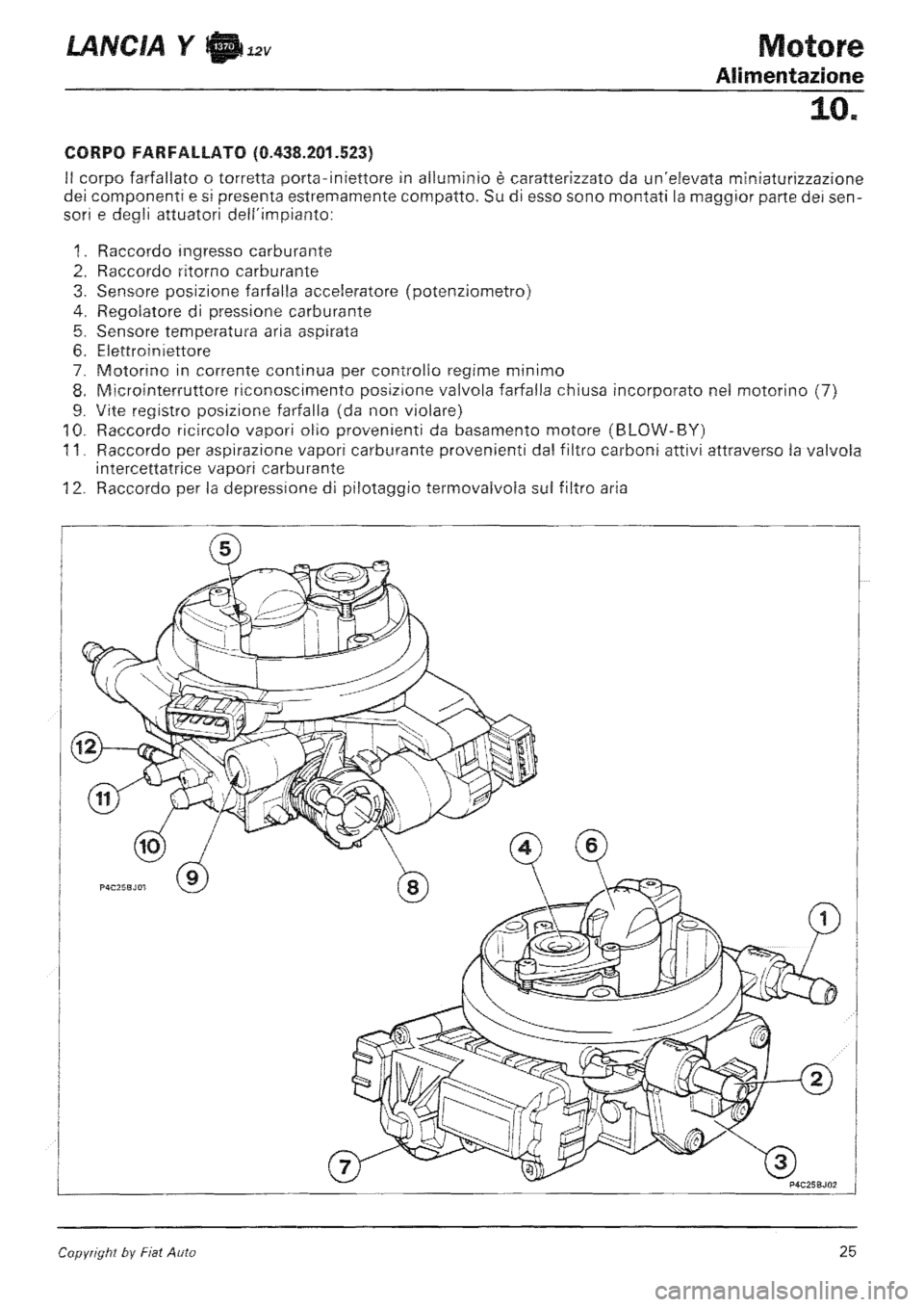 LANCIA Y 1997  Service Repair Manual 