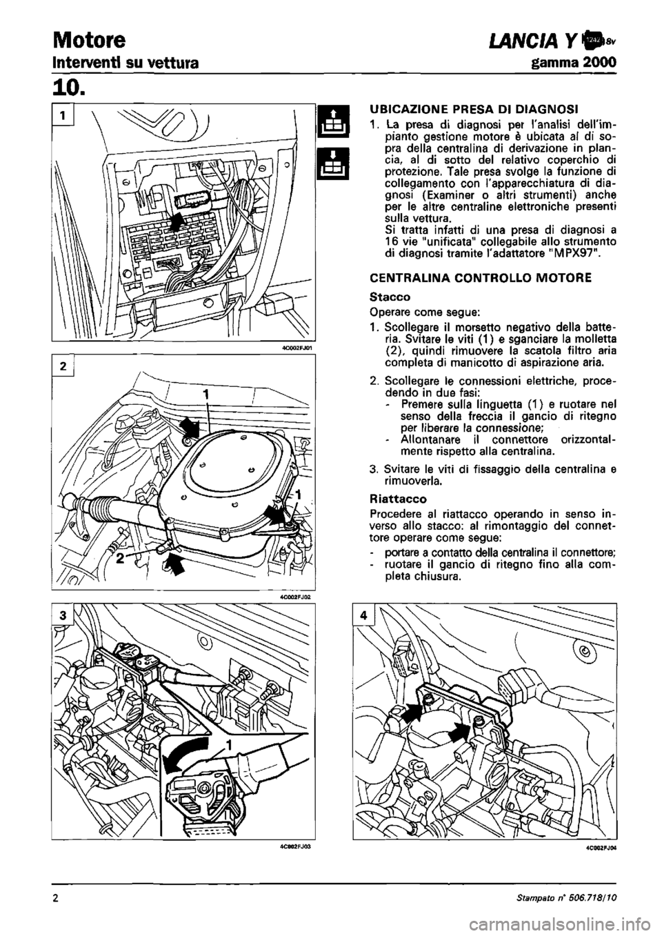LANCIA Y 1997  Service Repair Manual 