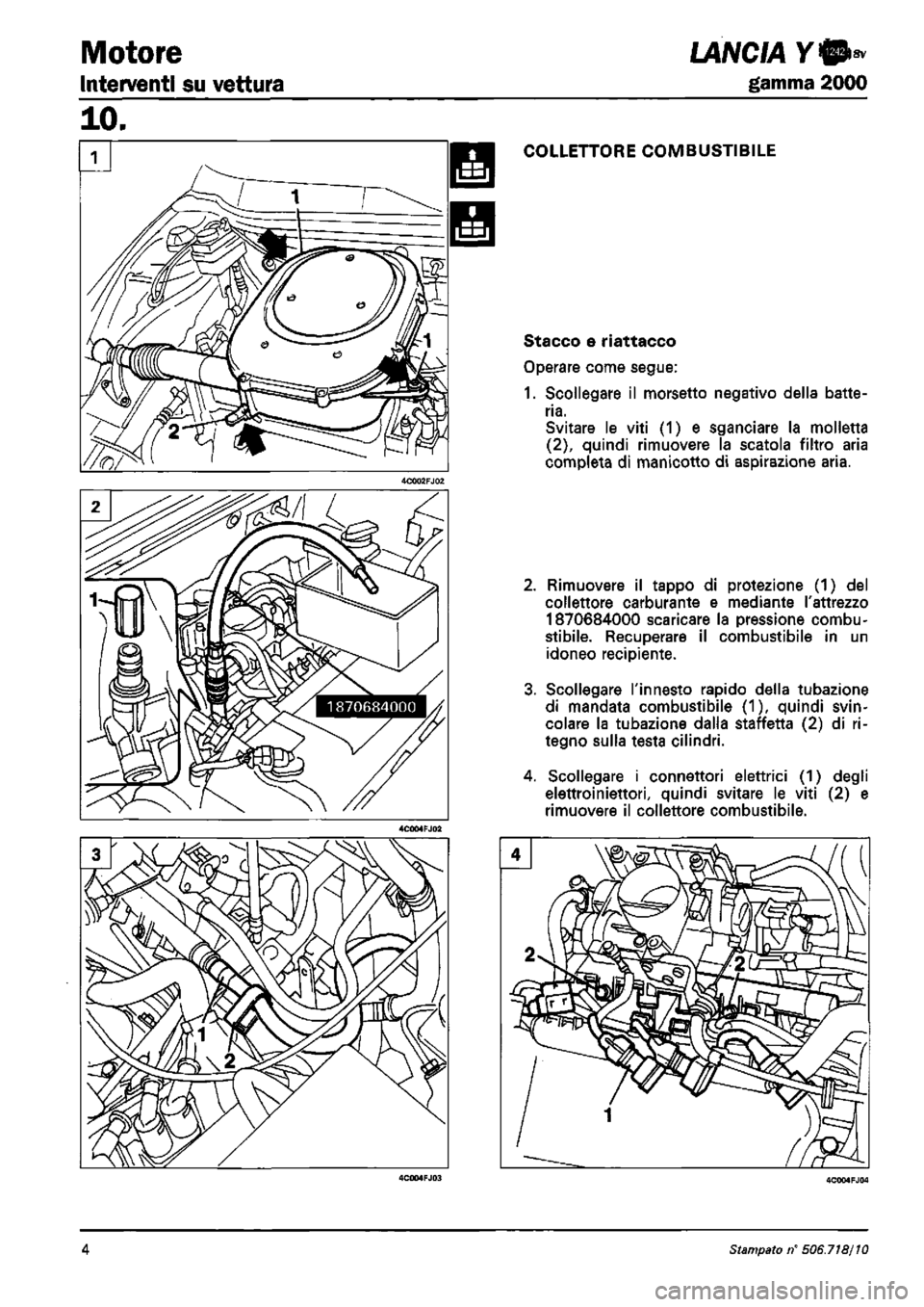 LANCIA Y 1997  Service Repair Manual 