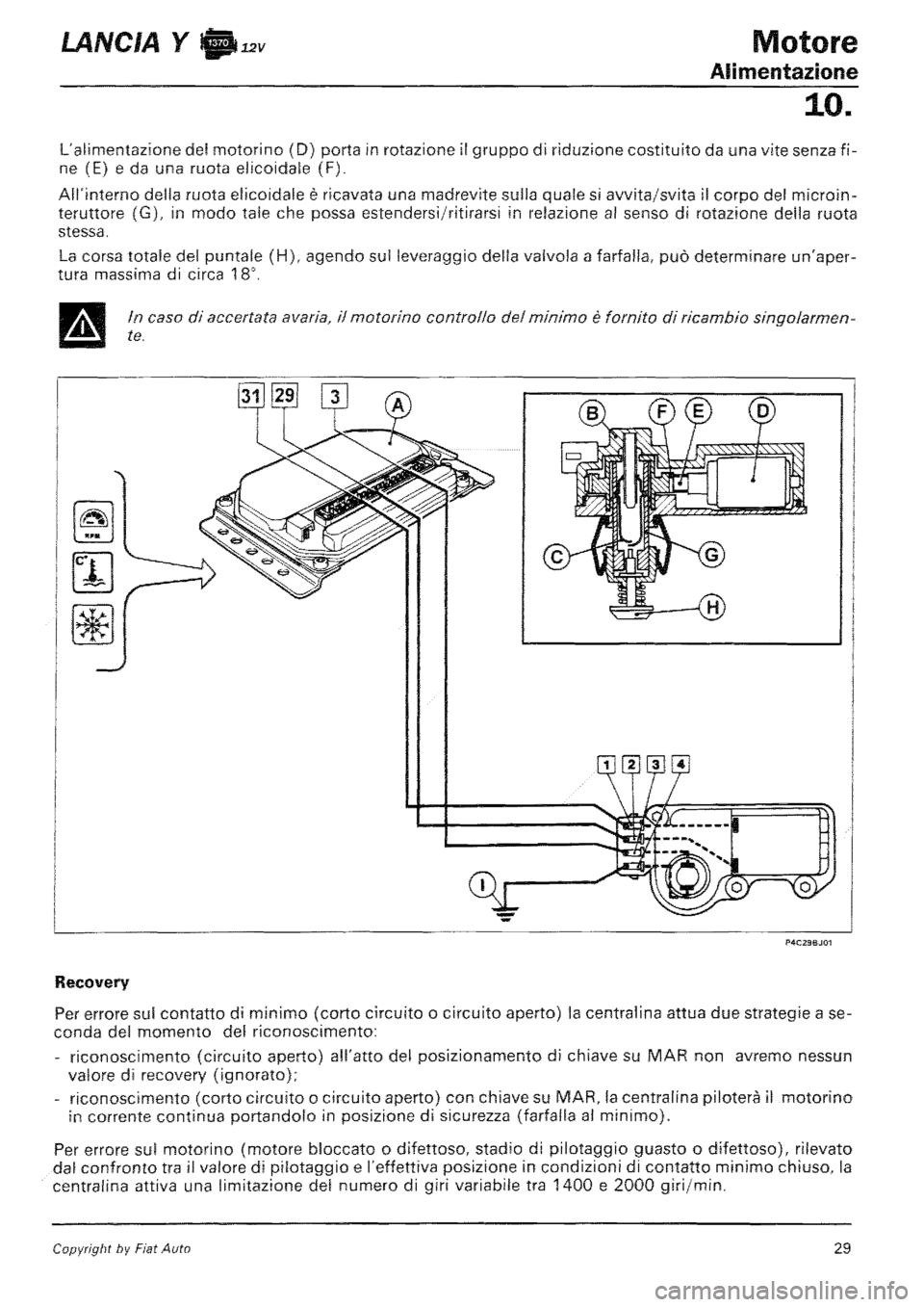 LANCIA Y 1997  Service Repair Manual 