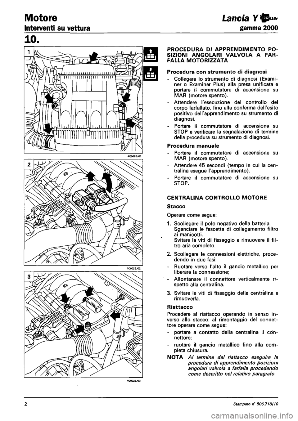 LANCIA Y 1997  Service Repair Manual 