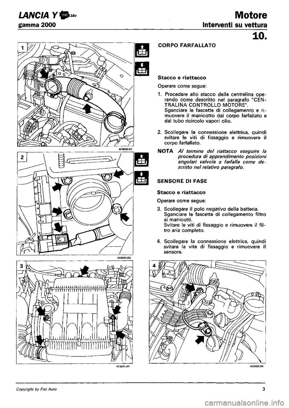 LANCIA Y 1997  Service Repair Manual 
