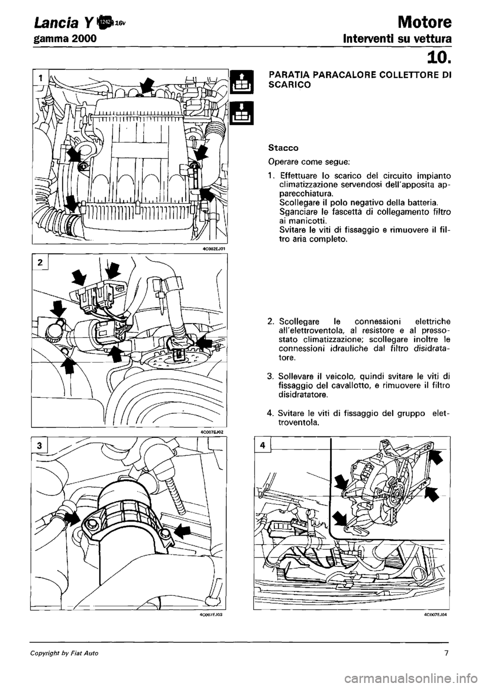 LANCIA Y 1997  Service Repair Manual 