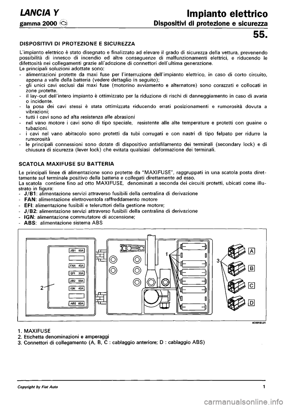 LANCIA Y 1997  Service Repair Manual 