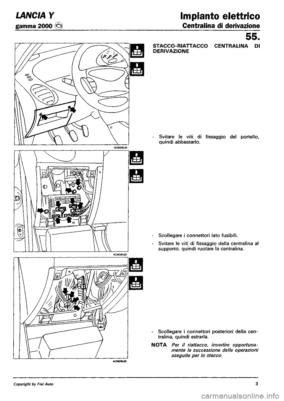 LANCIA Y 1997  Service Repair Manual 