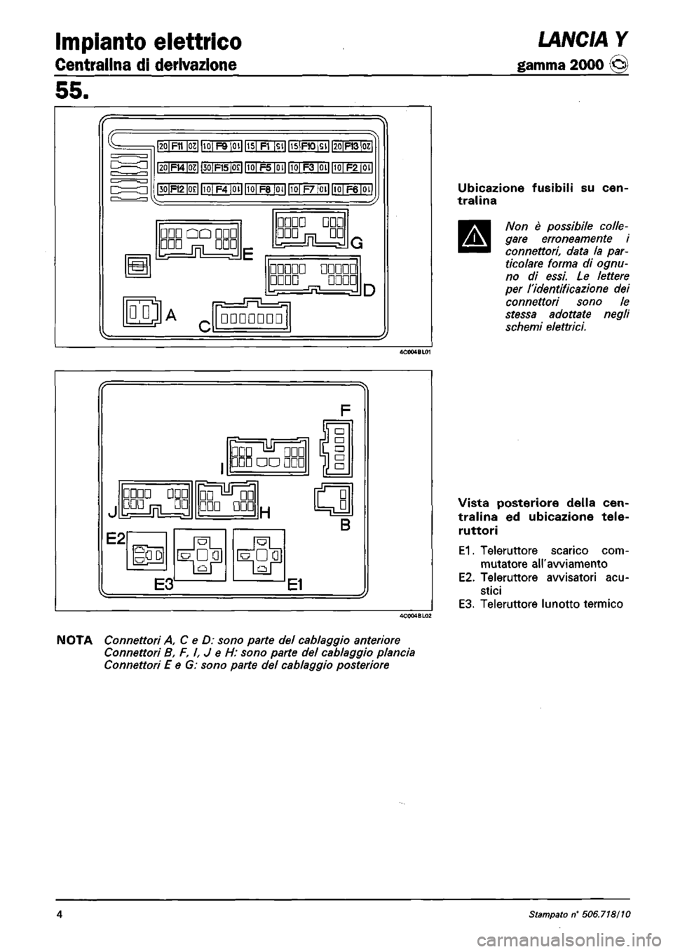 LANCIA Y 1997  Service Repair Manual 