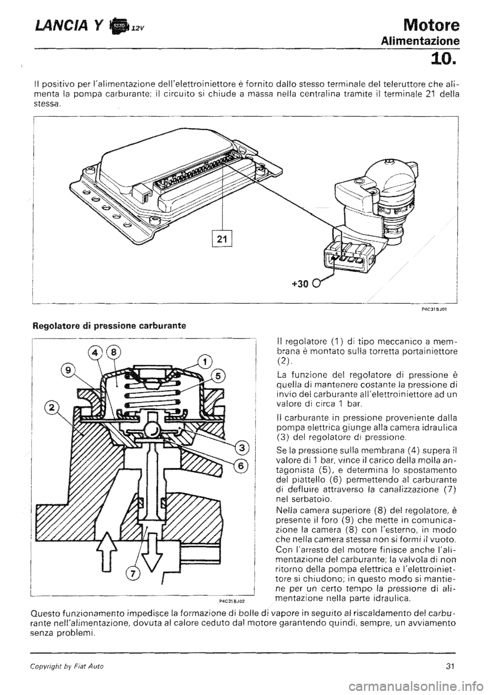 LANCIA Y 1997  Service Repair Manual 