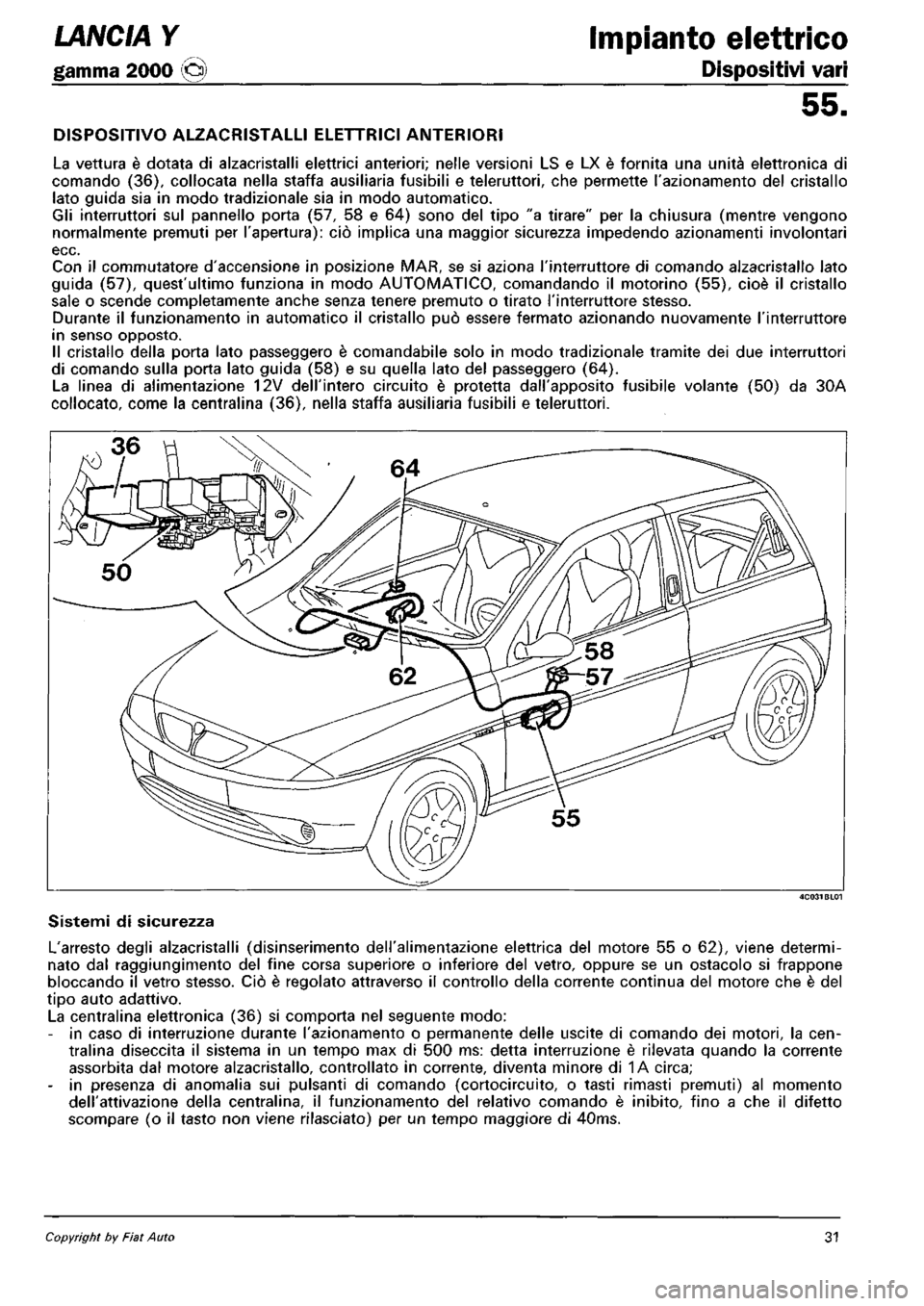 LANCIA Y 1997  Service Repair Manual 