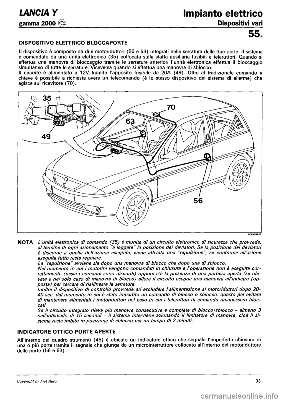 LANCIA Y 1997  Service Repair Manual 