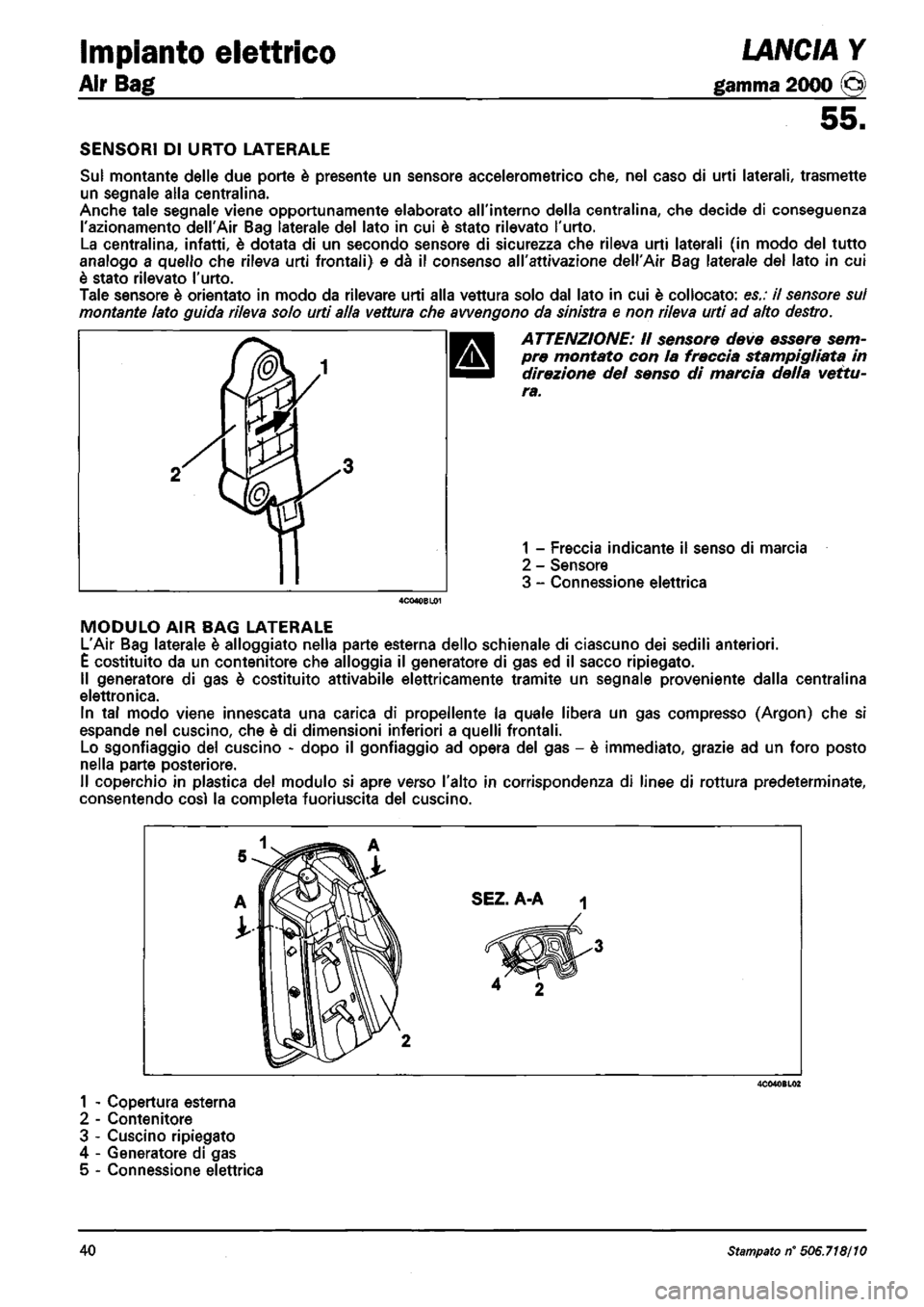 LANCIA Y 1997  Service Repair Manual 