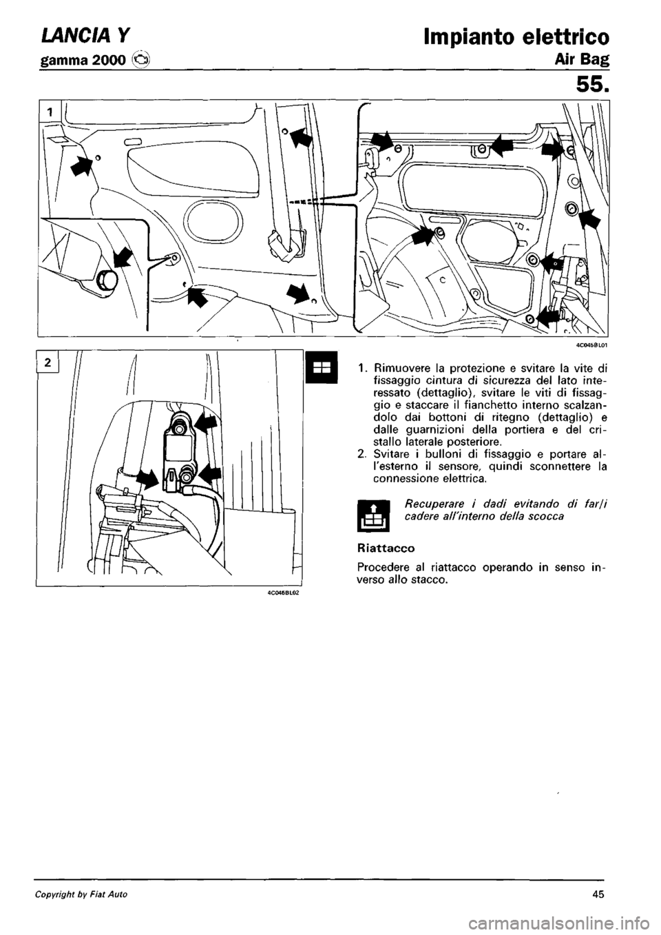 LANCIA Y 1997  Service Repair Manual 