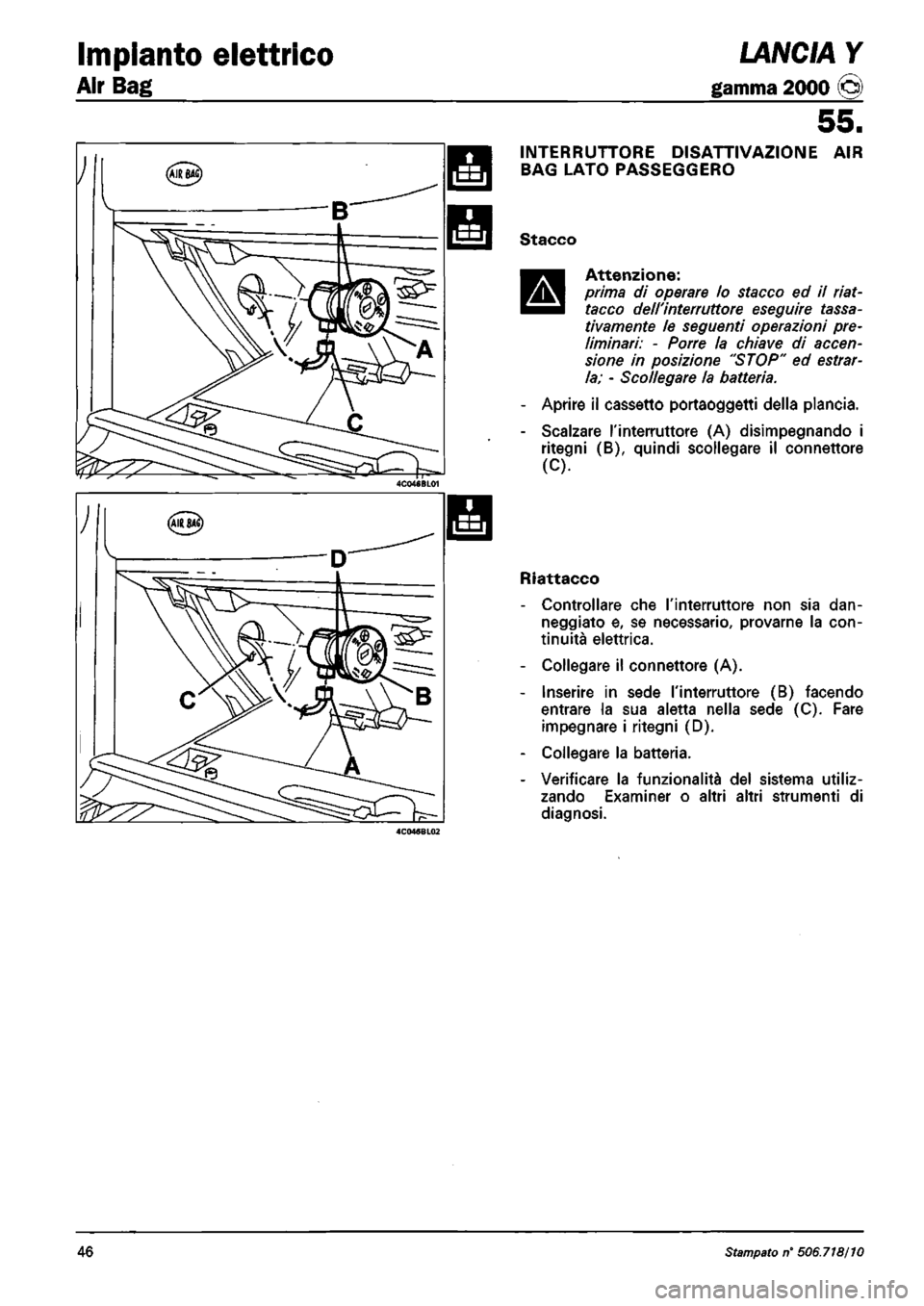 LANCIA Y 1997  Service Repair Manual 