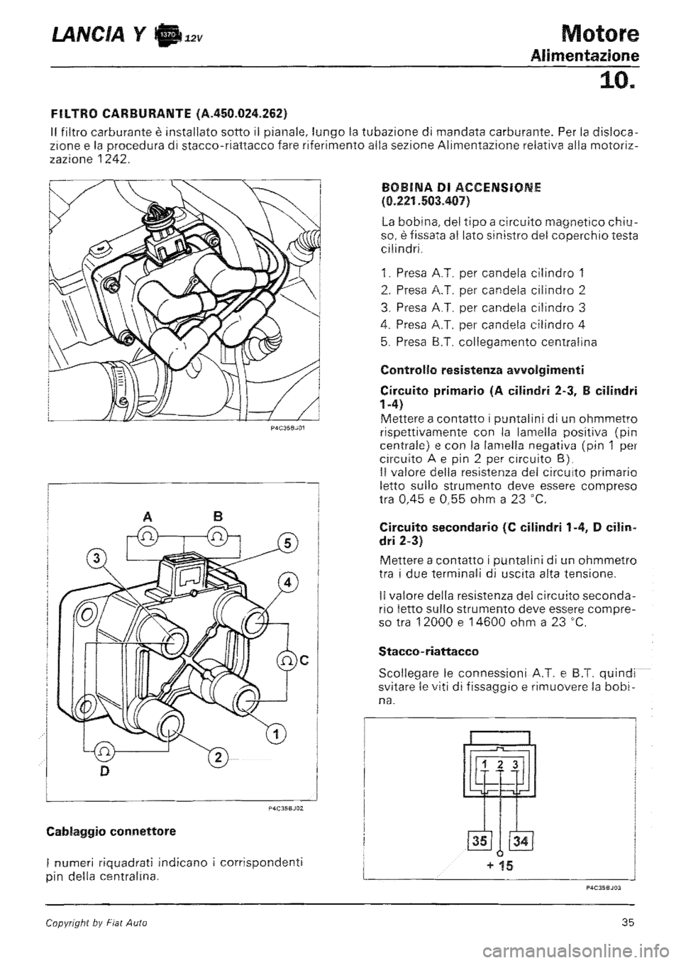 LANCIA Y 1997  Service Repair Manual 