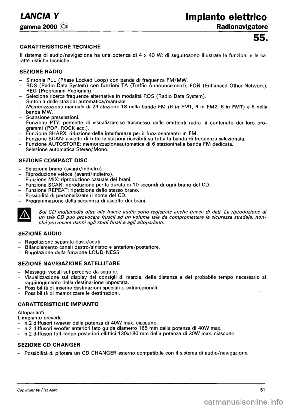 LANCIA Y 1997  Service Repair Manual 